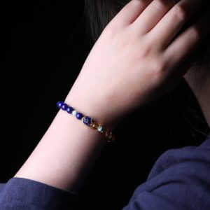 Wisdom Guardian Bracelet | Customizable Zodiac Subtitle